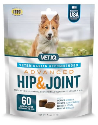 vetiq advanced hip & joint chews for dogs